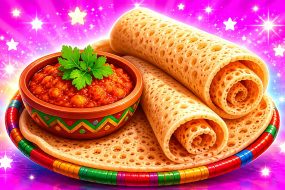 Ethiopian Spongy Flatbread?