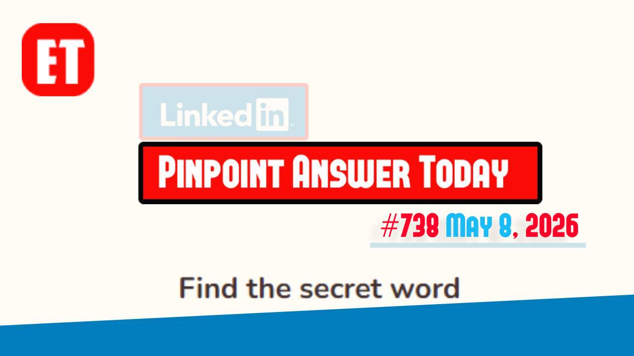 LinkedIn Pinpoint #738 Answer May 8, 2026