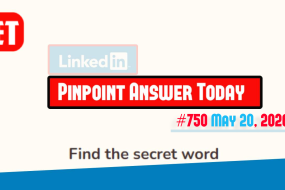 LinkedIn Pinpoint #750 Answer May 20, 2026