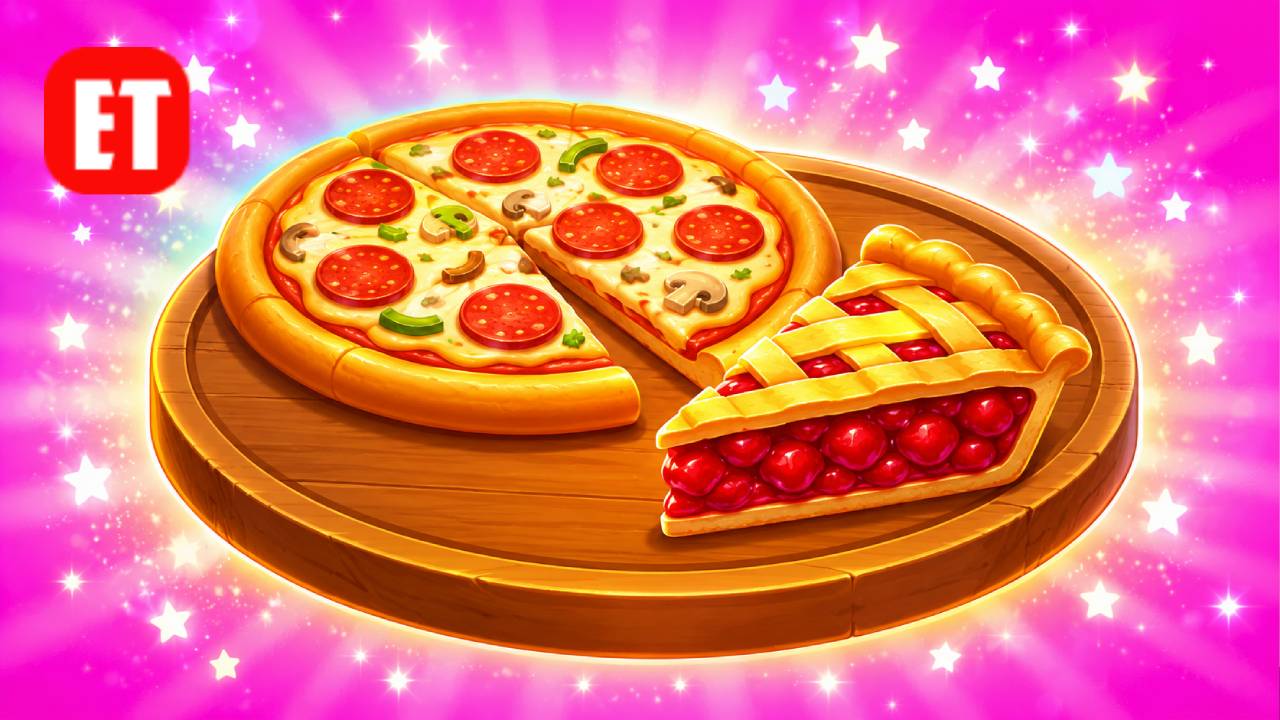 Pizza and pies are served as these?