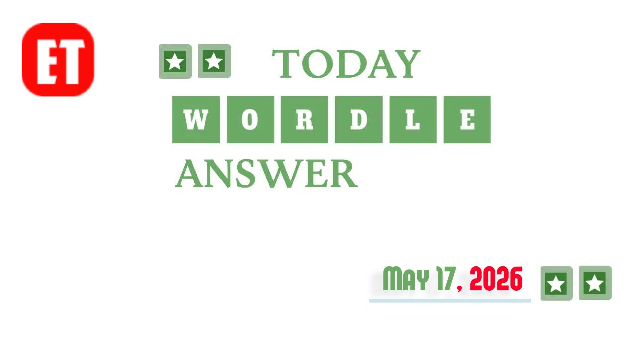 Today’s Wordle Hints And Answer: May 17, 2026