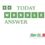 Today’s Wordle Hints And Answer: May 22, 2026