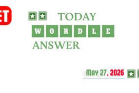 Today’s Wordle Hints And Answer: May 27, 2026