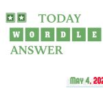 Today’s Wordle Hints And Answer: May 4, 2026,