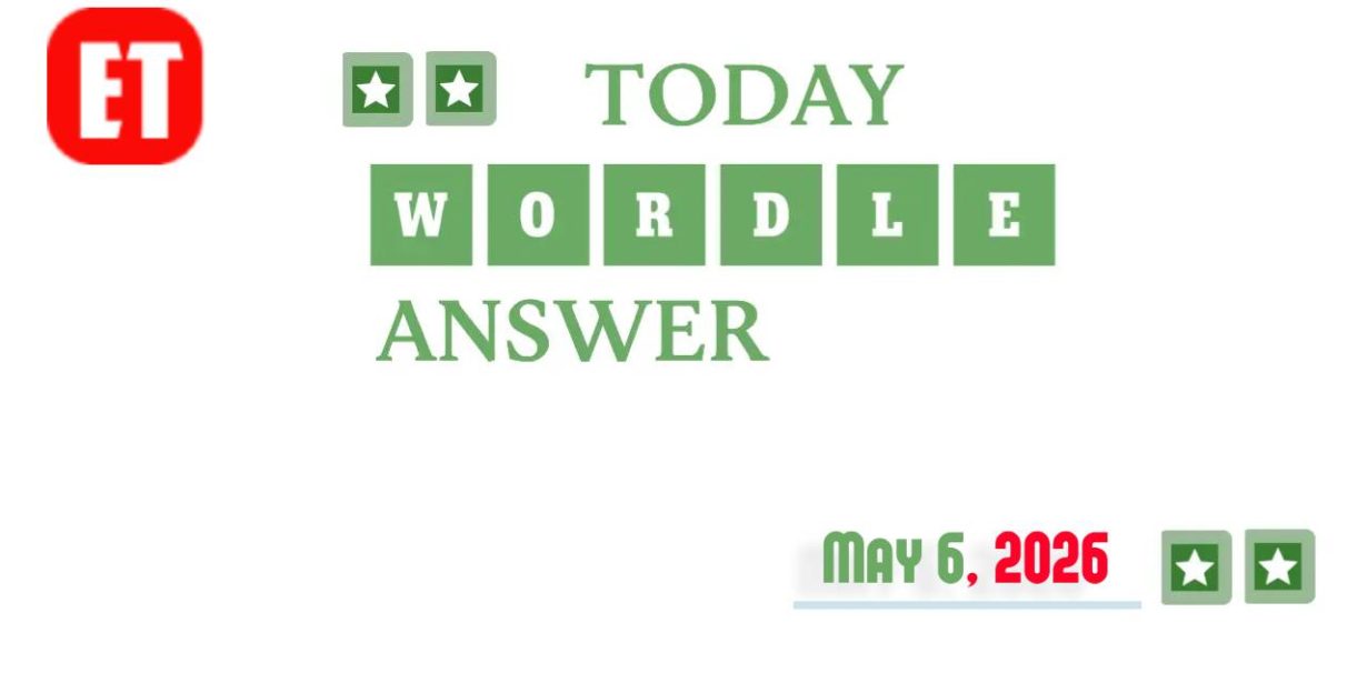 Today’s Wordle Hints And Answer: May 6, 2026