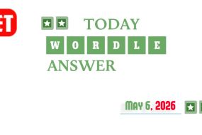 Today’s Wordle Hints And Answer: May 6, 2026