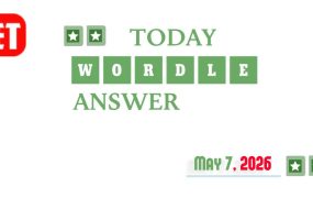 Today’s Wordle Hints And Answer: May 7, 2026