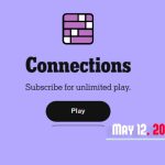 Today’s connections Hints And Answer: May 12, 2026