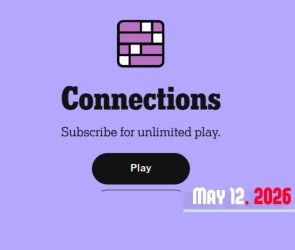 Today’s connections Hints And Answer: May 12, 2026