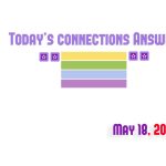 Today’s connections Hints And Answer: May 18, 2026