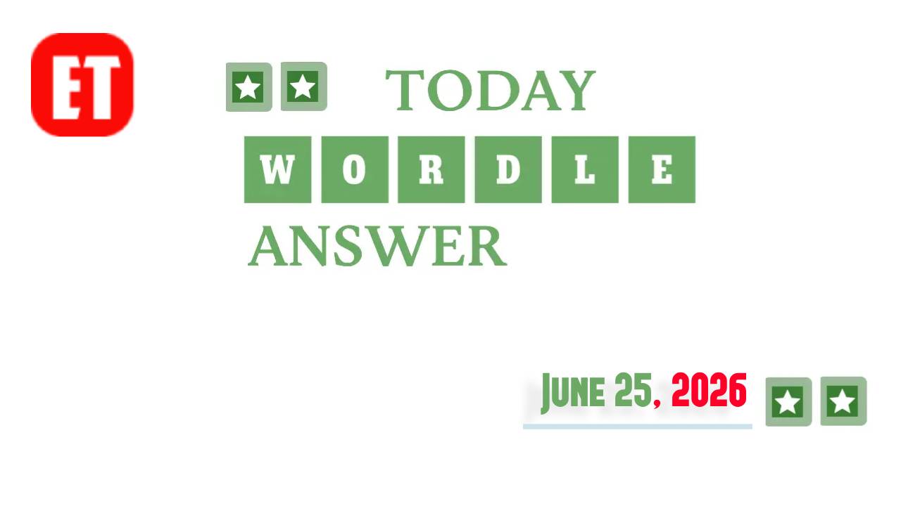 Today’s Wordle Hints And Answer: June 25, 2026