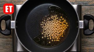 Add the Chilies and Curry Leaves