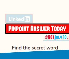 LinkedIn Pinpoint #801 Answer July 10, 2026