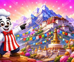 Roof of the World. Spiritual Region? Cookie Jam Answer