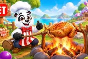 To cook over fire?