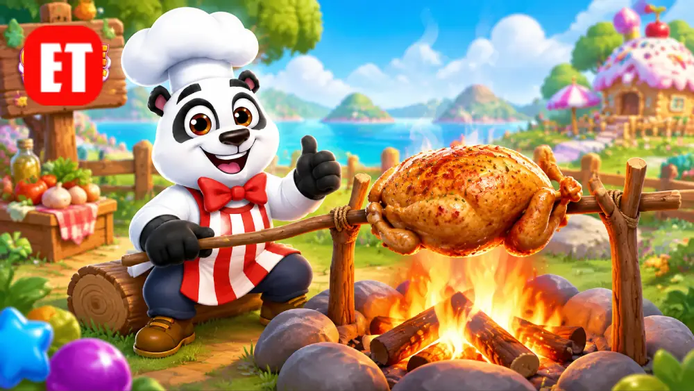 To cook over fire?