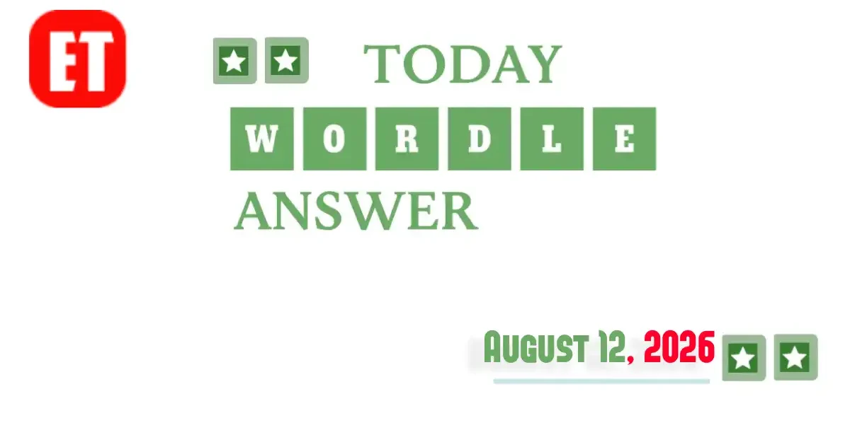Today’s Wordle Hints And Answer: August 12, 2026