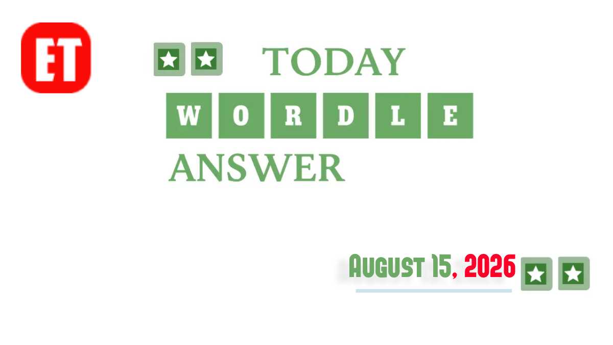 Today’s Wordle Hints And Answer: August 15, 2026