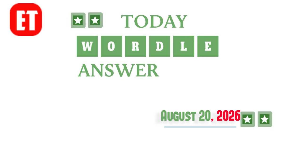 Today’s Wordle Hints And Answer: August 20, 2026