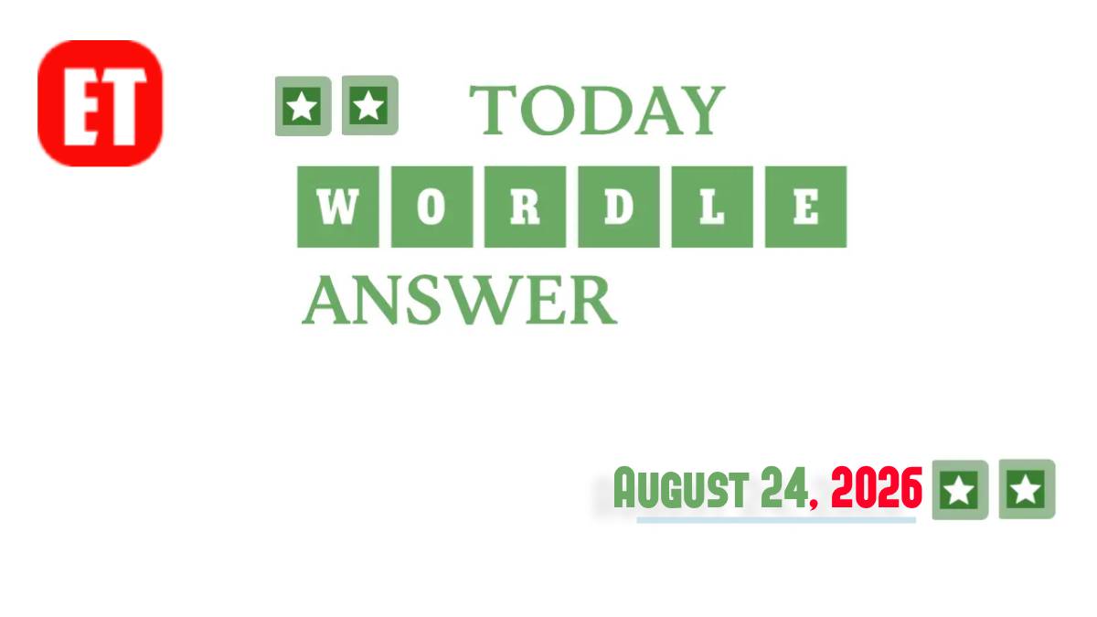 Today’s Wordle Hints And Answer: August 24, 2026