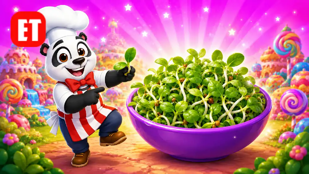 Young, Fresh, and Crunchy Greens?
