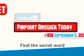 LinkedIn Pinpoint 858 Answer September 5