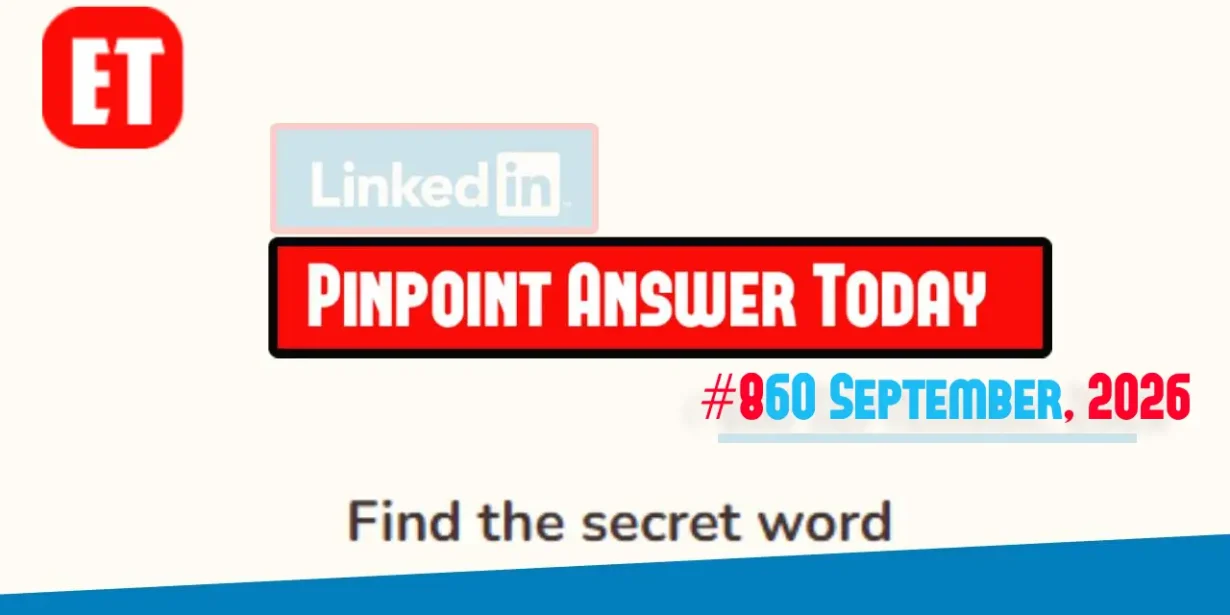 LinkedIn Pinpoint 860 Answer September 7