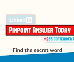 LinkedIn Pinpoint 866 Answer