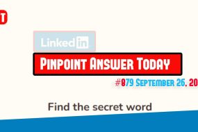LinkedIn Pinpoint 879 Answer September 26
