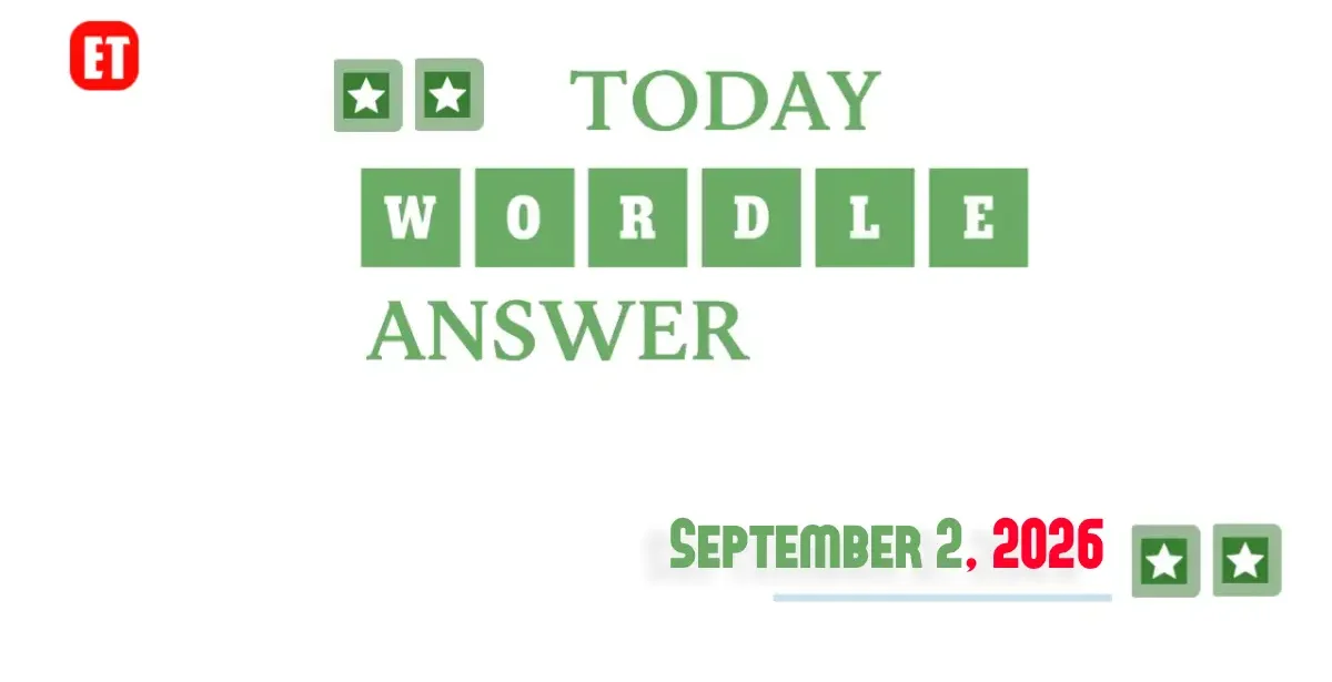 Today’s Wordle Hints And Answer: September 2, 2026