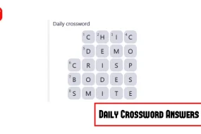Daily Crossword Answers