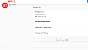 Scroll Down and Click Cancel