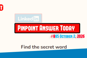 LinkedIn Pinpoint 885 Answer October 2