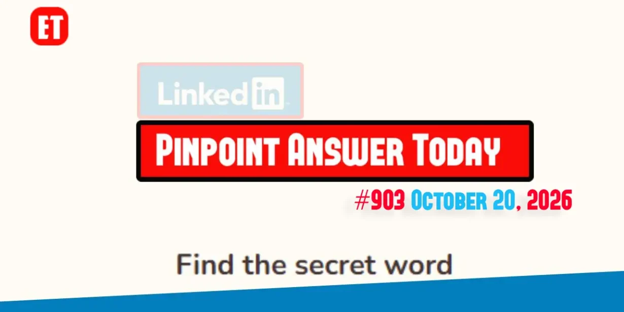 LinkedIn Pinpoint 903 Answer October 20