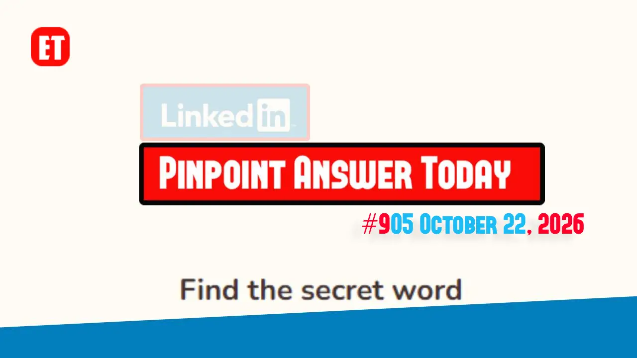 LinkedIn Pinpoint 905 Answer October 22
