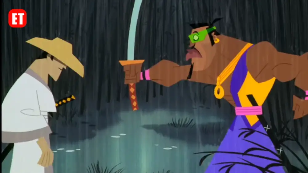 Samurai Jack Humiliates Da Samurai